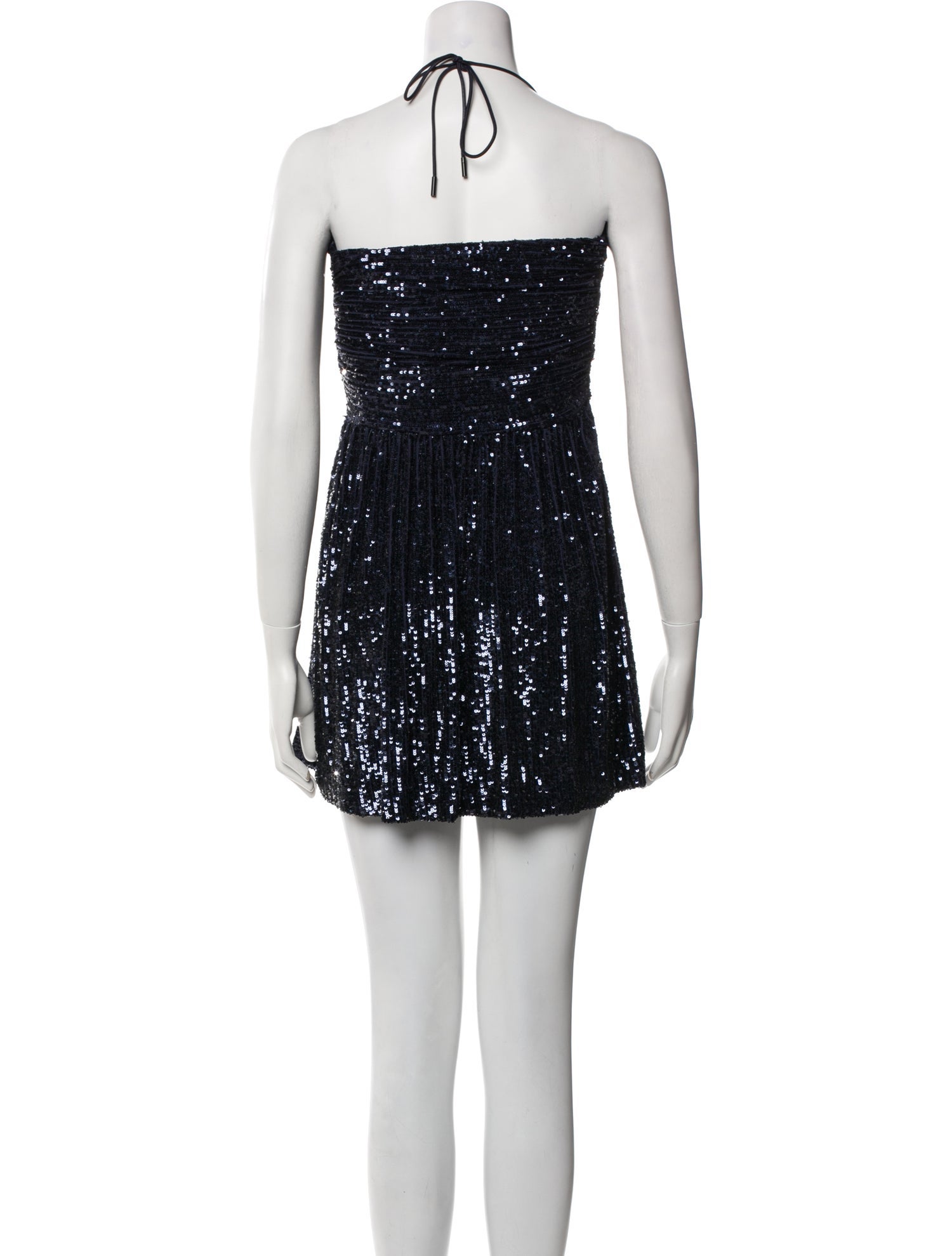 Saint Laurent Sequin Mini Dress
